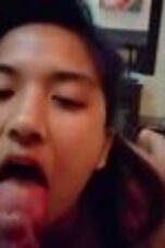Bokep Indo ABG Cantik Ketagihan Sepong Kontol